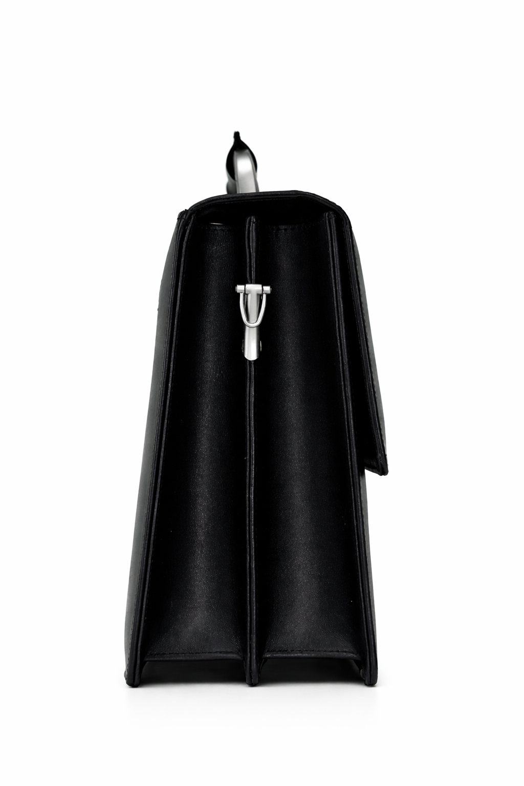 Black Leather Executive Diplomat Bag
