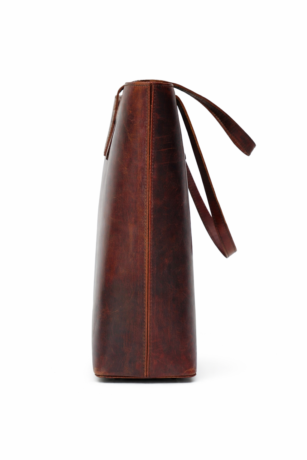 Brown Leather Tote Bag
