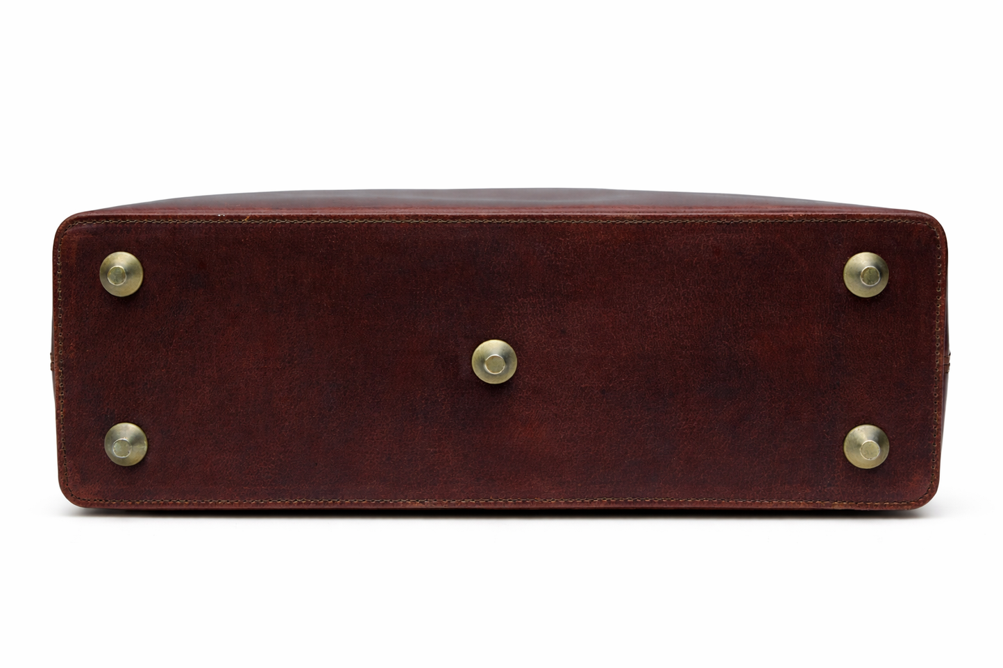 Brown Leather Tote Bag